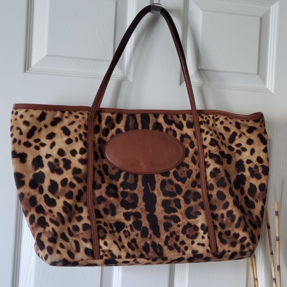 Dolce & Gabbana Leopard Tote
